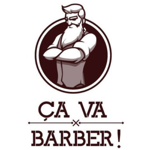 Logo Ça va barber, marque de soins pour la barbe